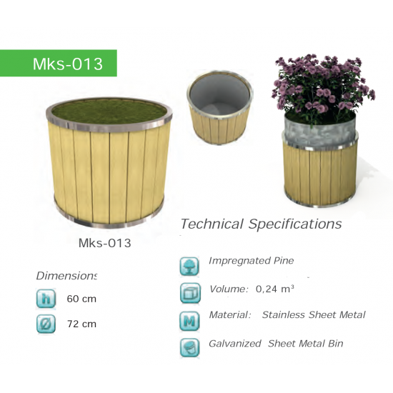 Jardiniera MKS-013